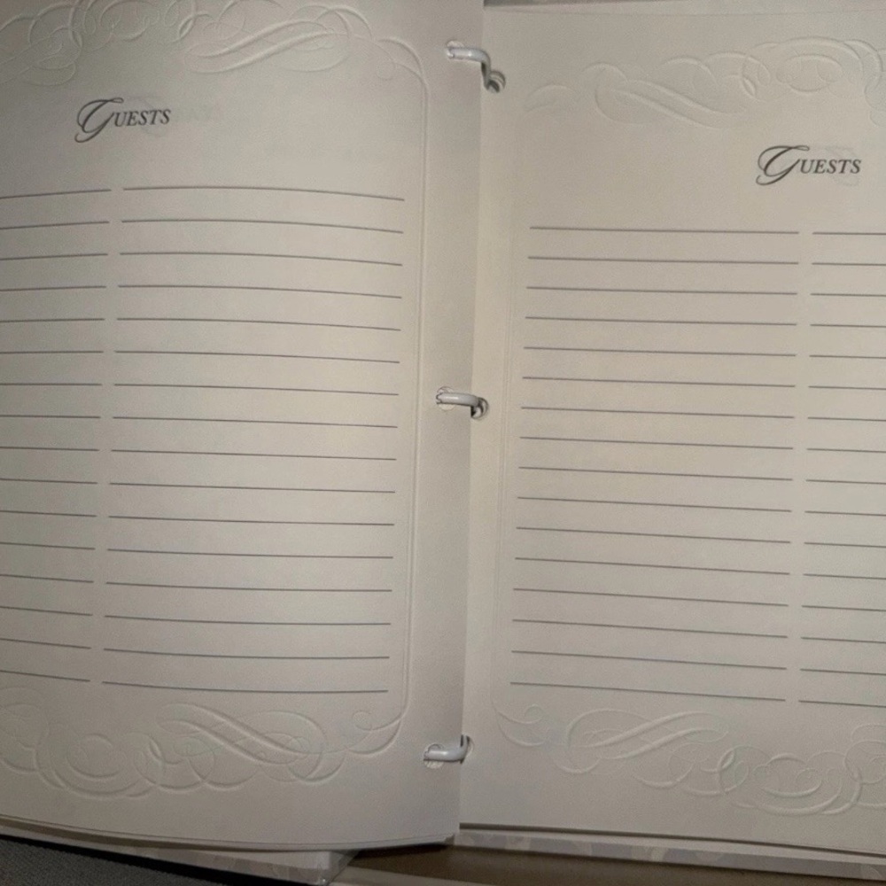 Hallmark Wedding Shower Guest Book - Picture 12 of 12